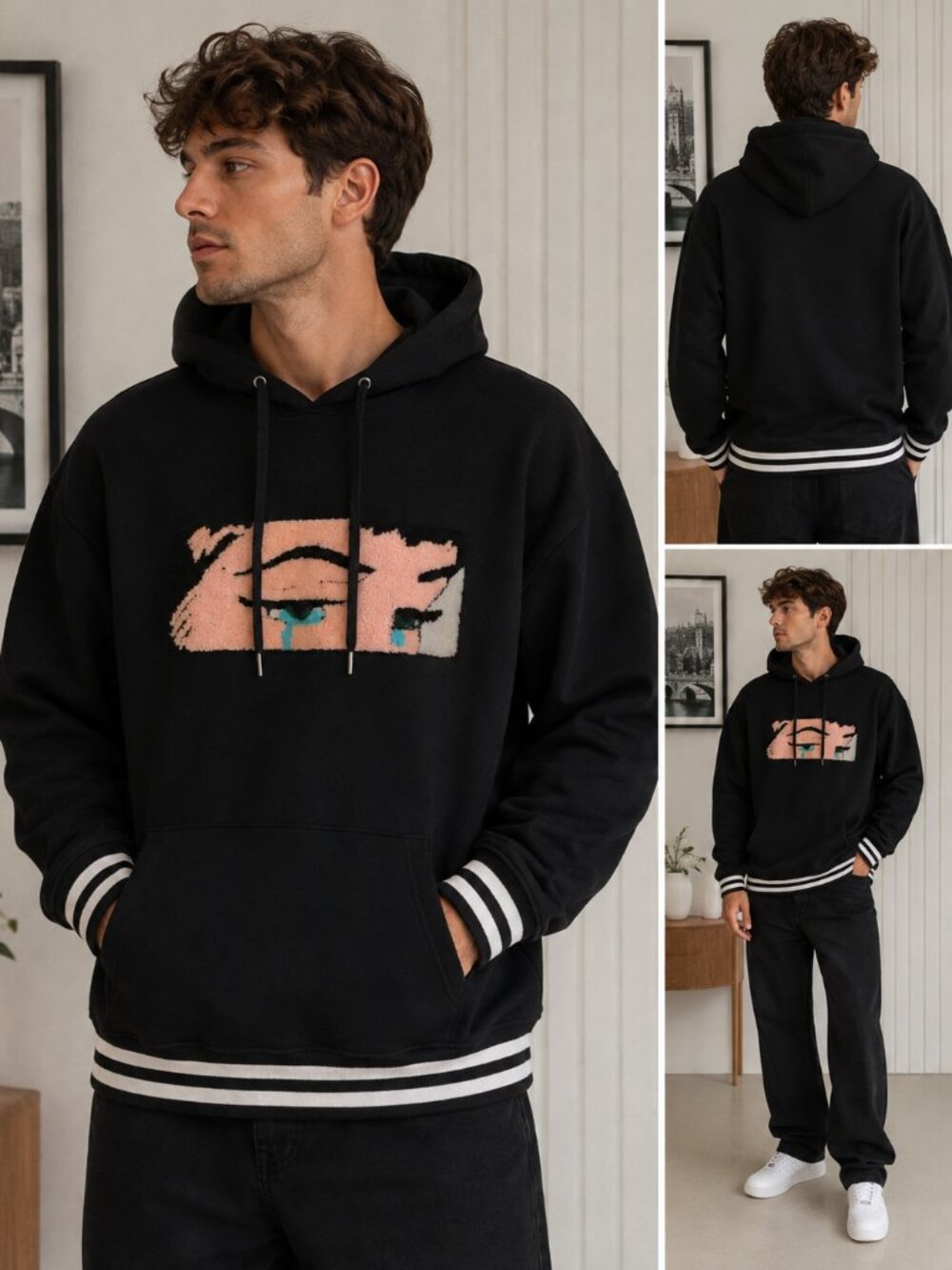 SURVIVAL Brand Hoodie – XXL – Black